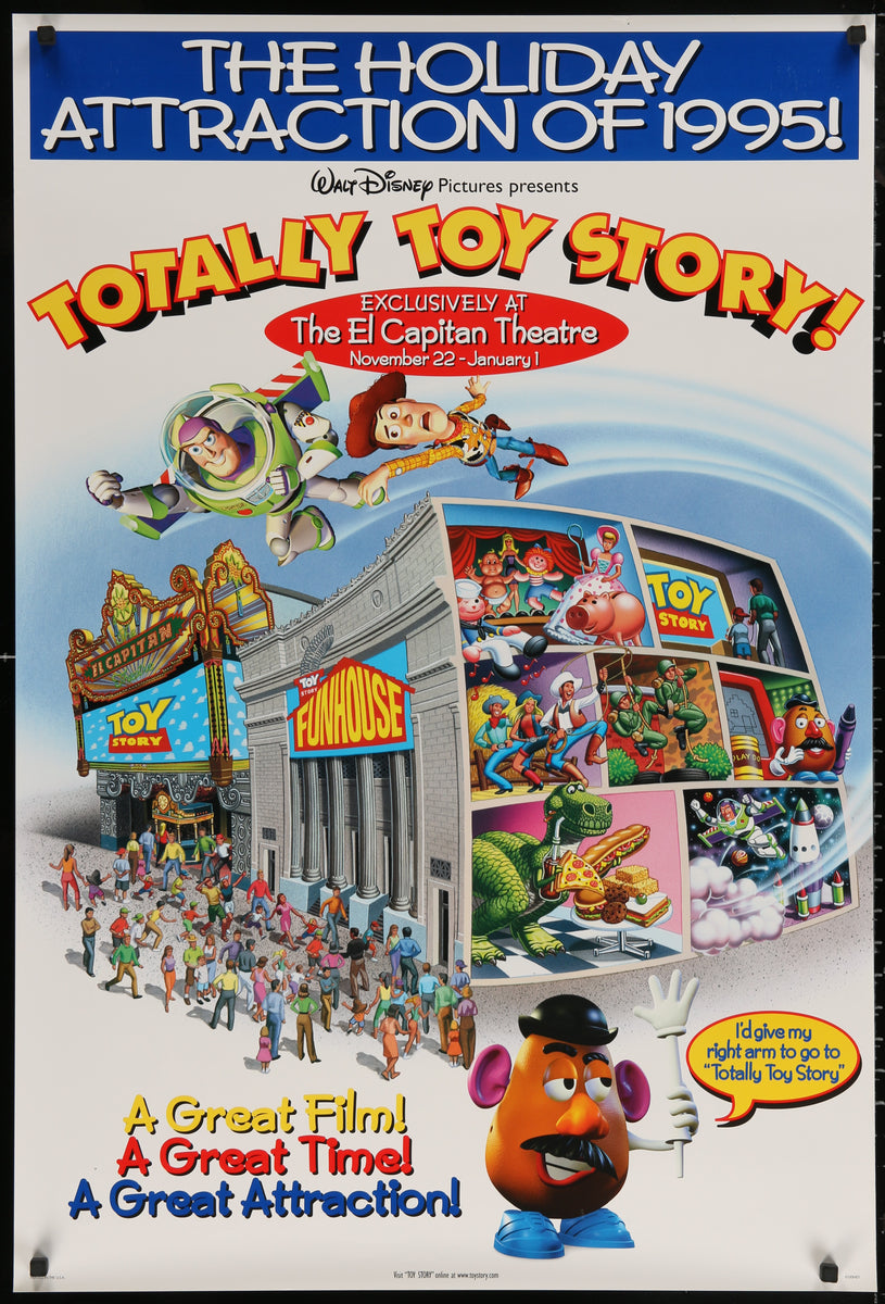 Totally Toy Story (1995 1Sh) – fudaligalleries