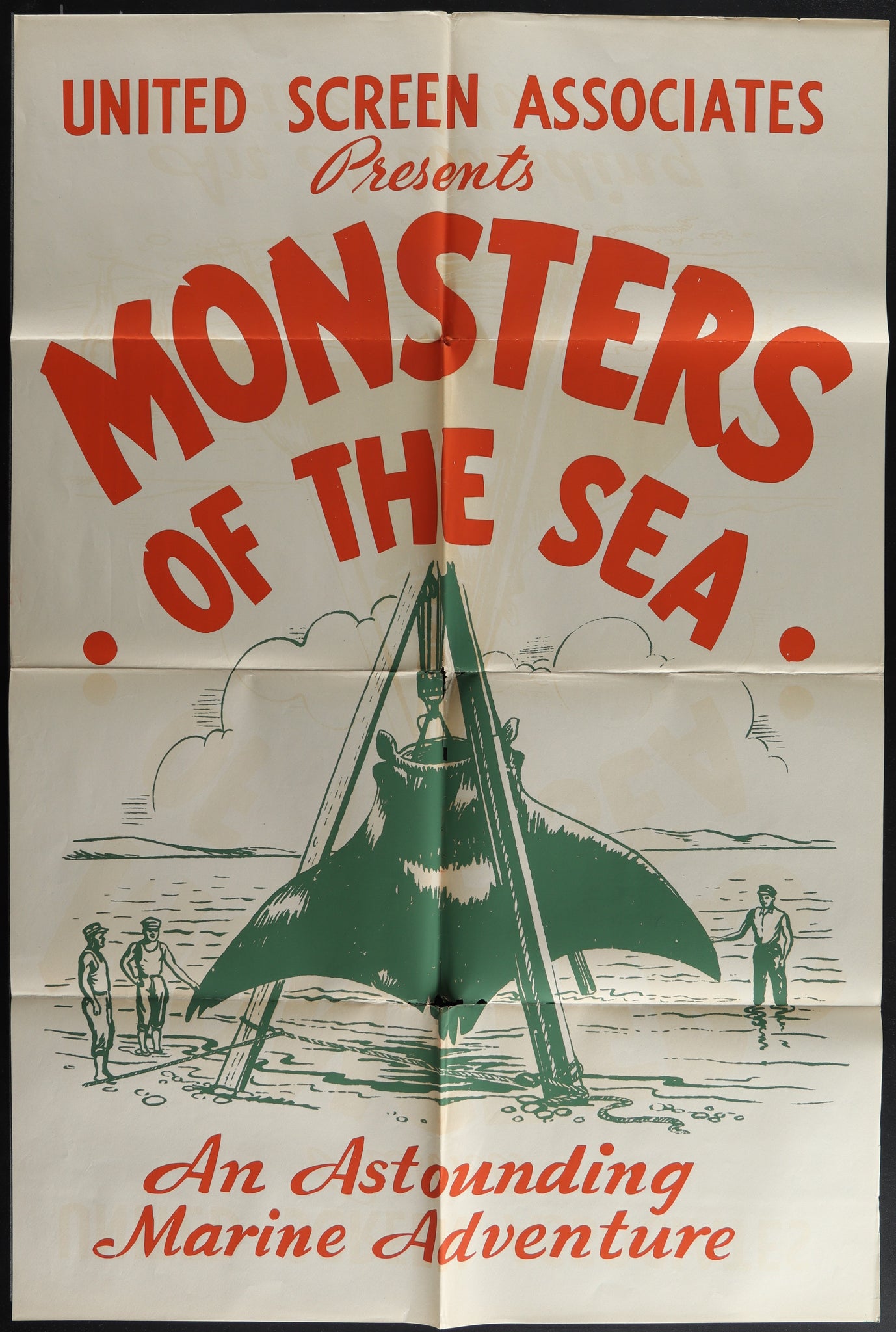 Monsters of the Sea (R1930's Re-Titled 1Sh)