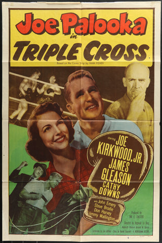 Joe Palooka in Triple Cross (1951 1Sh)