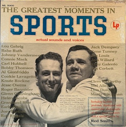 The Greatest Moments in Sports (Vinyl, LP 1955)