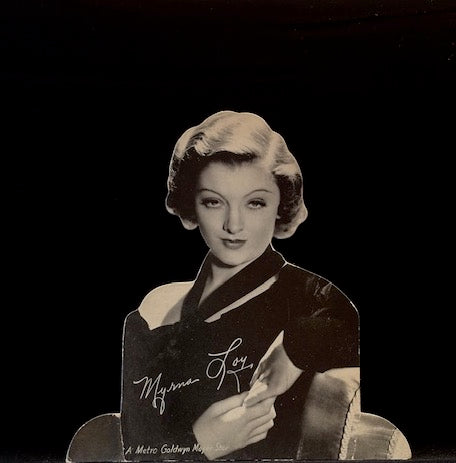 Myrna Loy Standee (Ca., 1930's)
