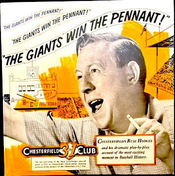 Russ Hodges- The Giants Win The Pennant (1952 Vinyl, 12" 78 RPM)