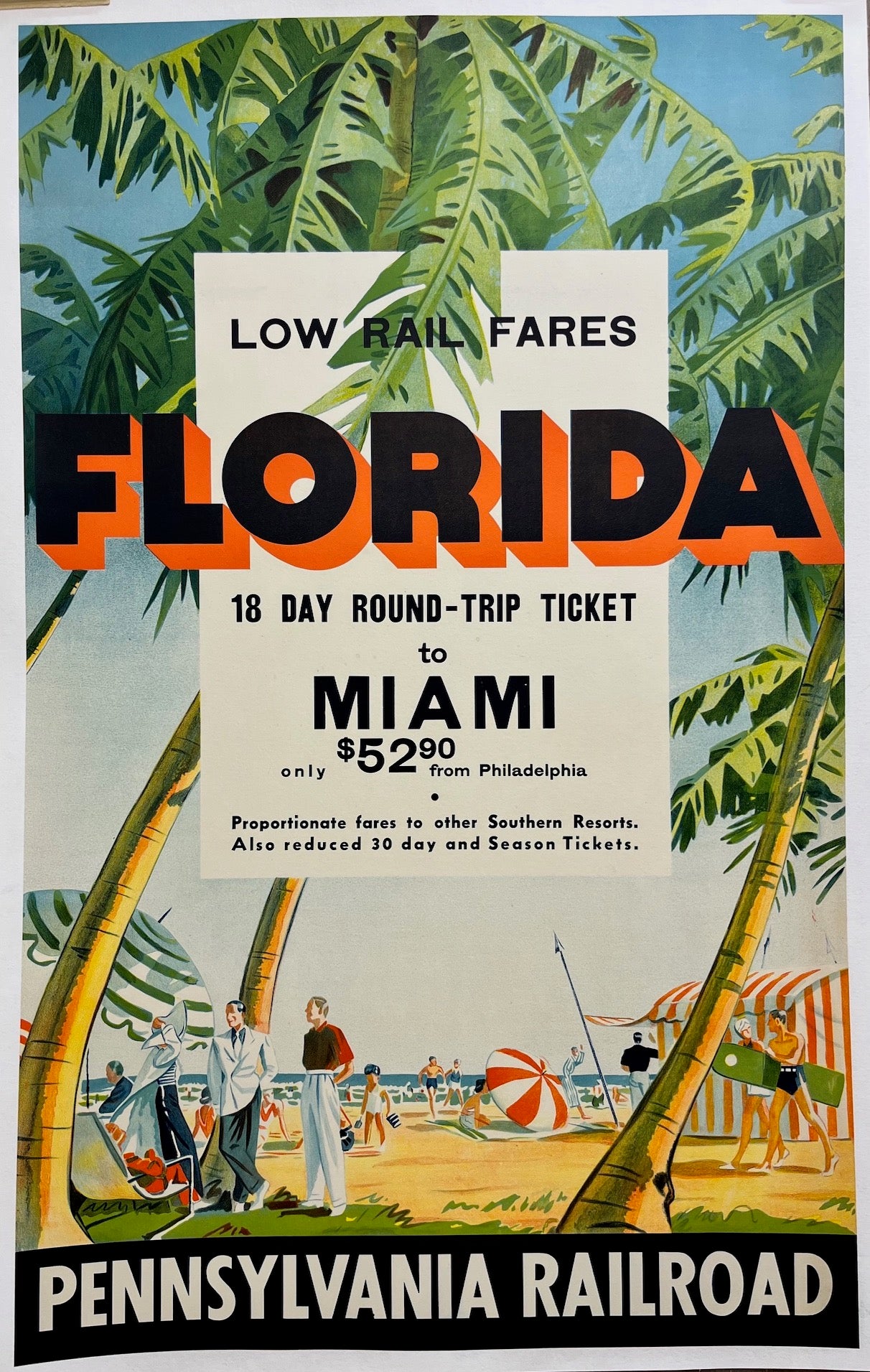 Pennsylvania Railroad Florida (ca., 1930's)