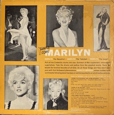 MARILYN (Marilyn Monroe) (1962 Mono, LP)