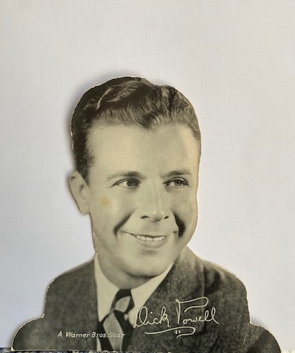 Dick Powell standee (ca. 1930's)