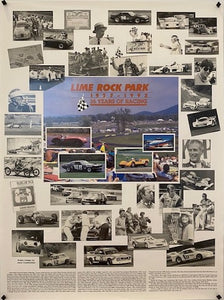 Lime Rock Park 35 Years of Racing Poster (1992)