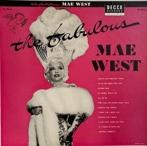 Mae West - The Fabulous Mae West (LP)