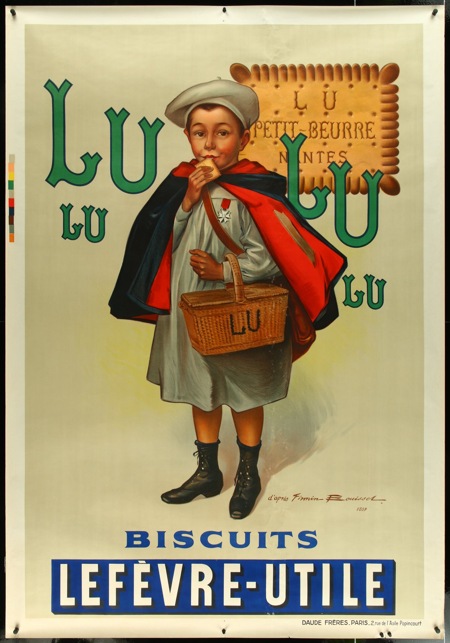 Biscuits Lefèvre-Utiles (Lu) (French 1930's)