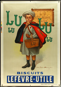 Biscuits Lefèvre-Utiles (Lu) (French 1930's)