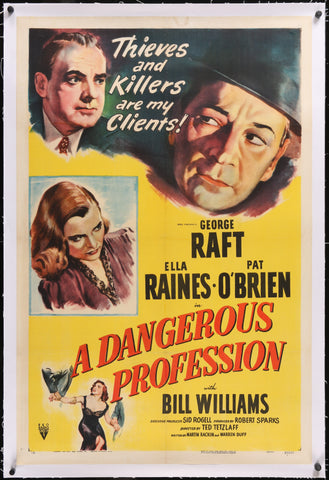 A Dangerous Profession (1949 Linen-Backed 1Sh)