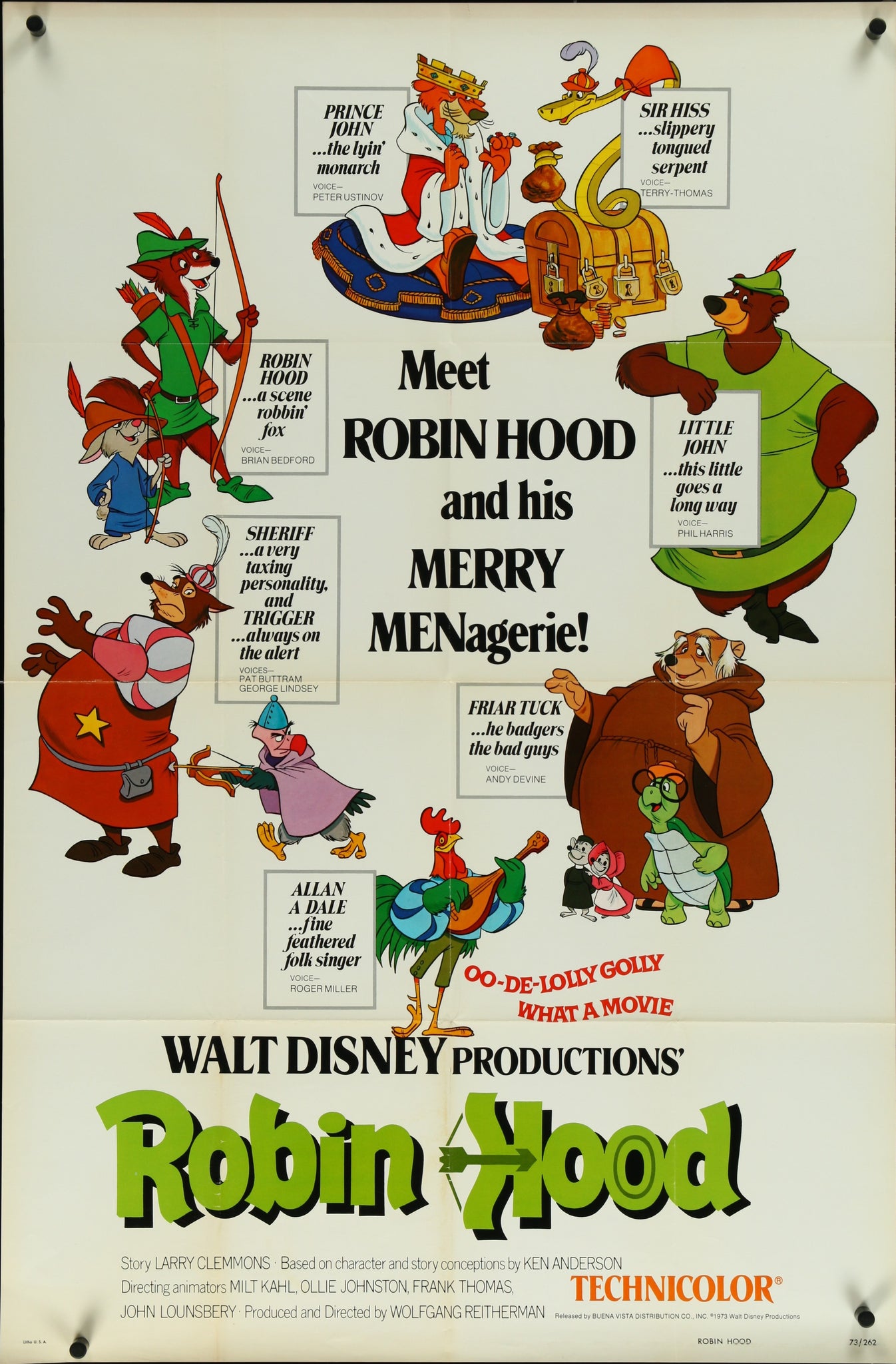 ROBIN HOOD (int'l 1Sh 1973)