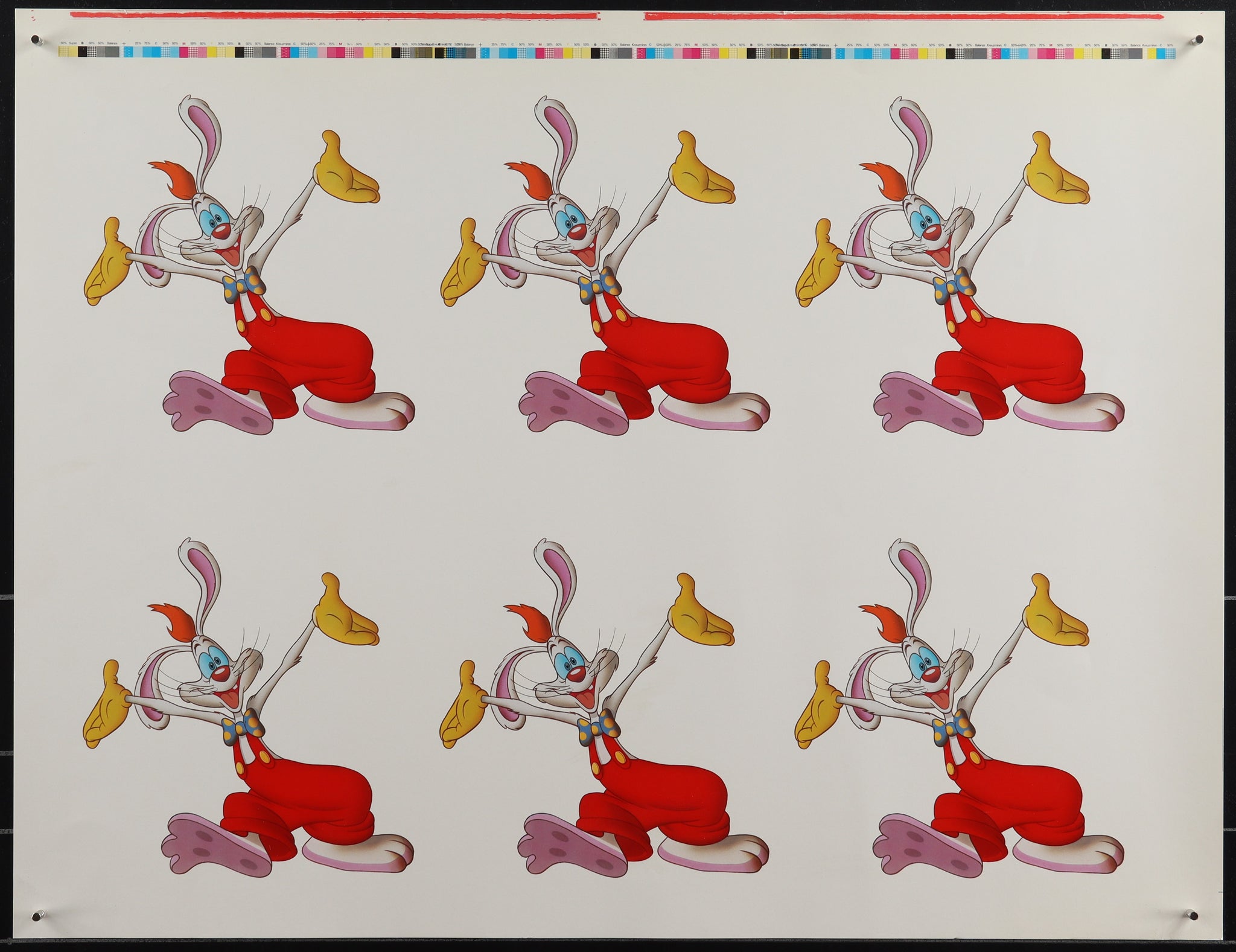 Roger Rabbit (1988 DS Printer's Test)