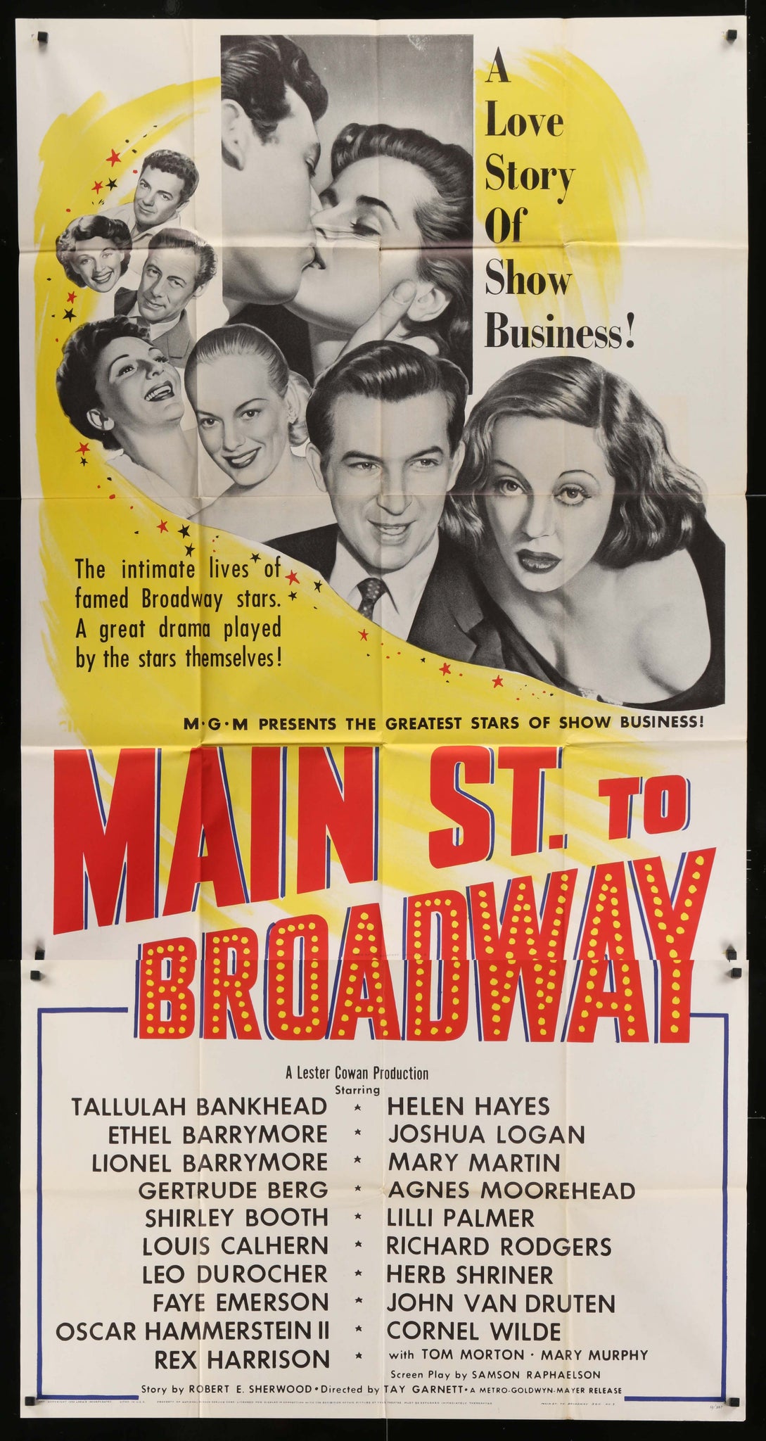 Main St. To Broadway (1953 3sh)