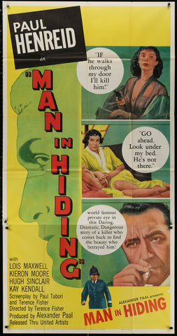 Man In Hiding (1953 3Sh)