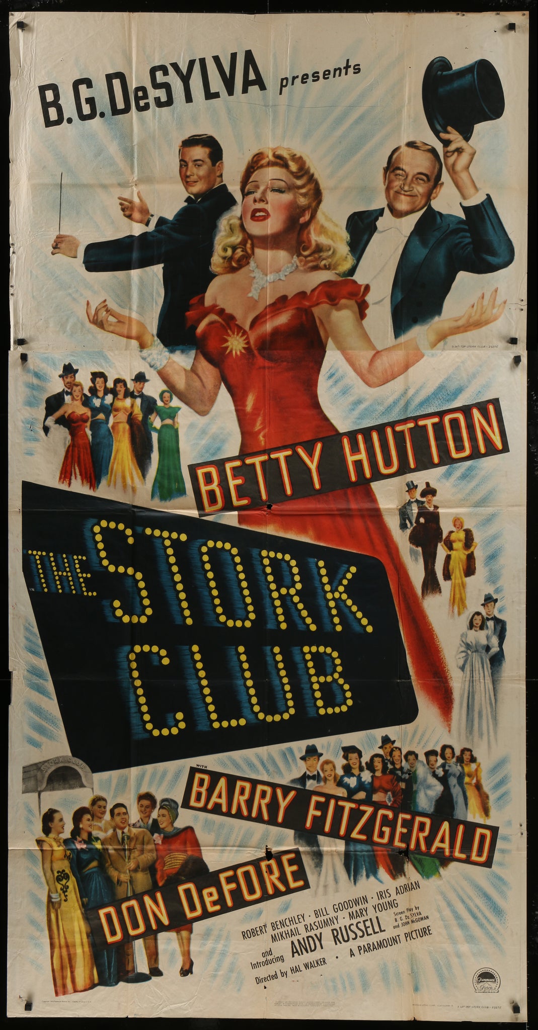 The Stork Club (1945 3sh)