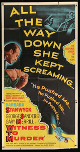Witness To Murder (1954 3sh)