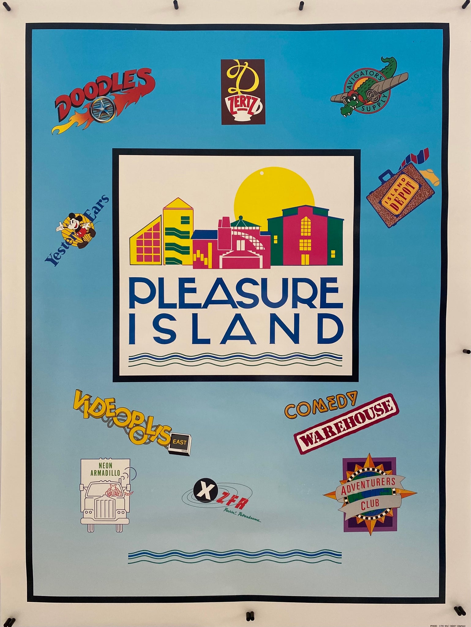 Pleasure Island (18" x 24")