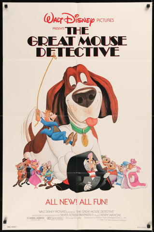 The Great Mouse Detective (1986 1Sh)