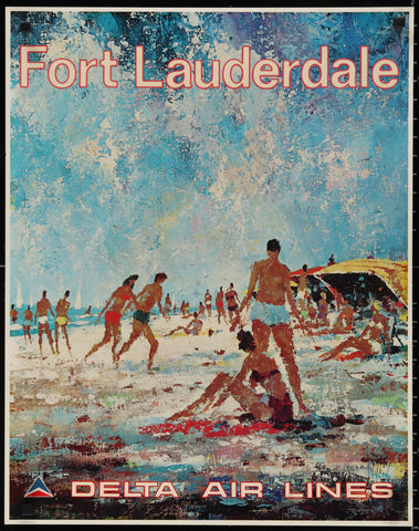 Fort Lauderdale Delta Airlines (Ca. 1970's)