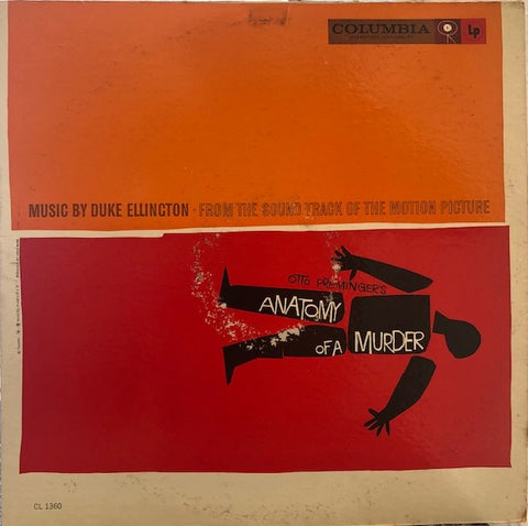 Duke Ellington (From the Soundtrack of the Motion Picture) Otto Preminger's Anatomy of a Murder (LP, Mono 1959)