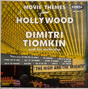 Dimitri Tiomkin and his Orchestra -Movie Themes From Hollywood (LP 1955)