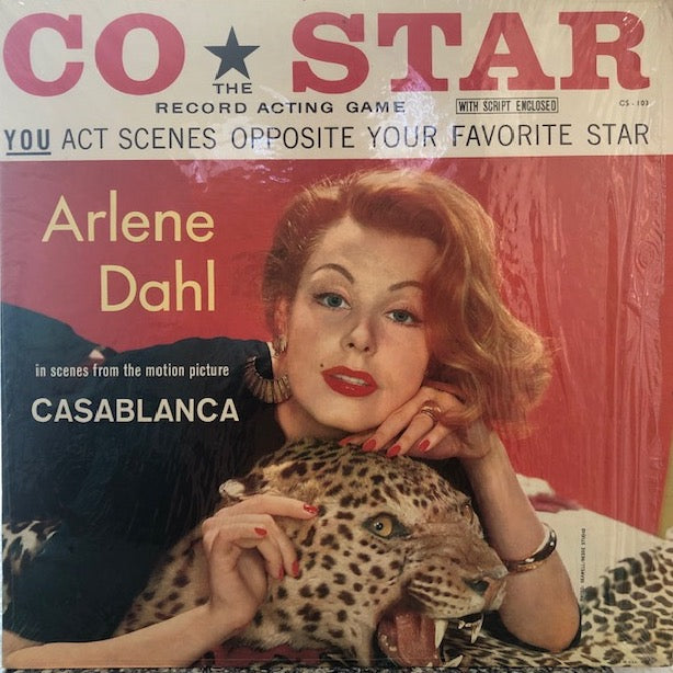 Arlene Dahl-Co Star The Record Acting Game-"Casablanca" (LP)