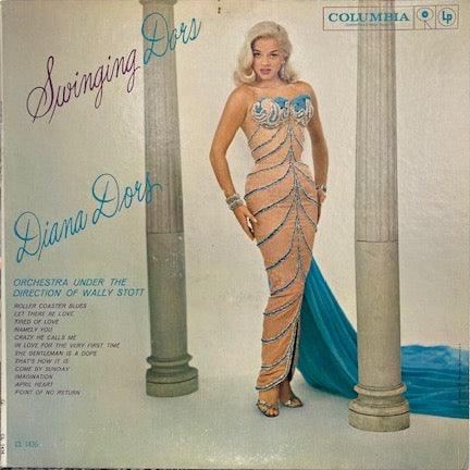 Dianna Dors - Swinging Dors (LP, Mono 1960)