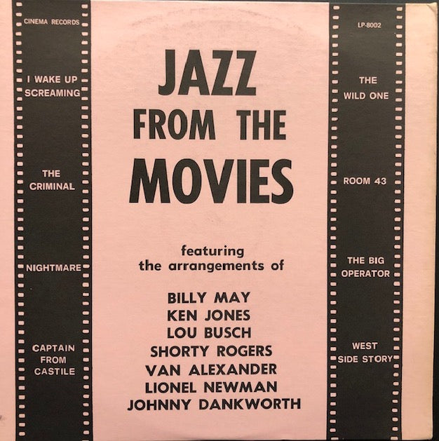 The Hollywood Cinema Orchestra - Jazz From the Movies (LP, Stereo)