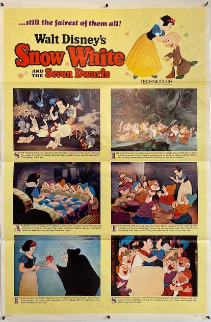 Snow White and the Seven Dwarfs (R1967 1Sh)