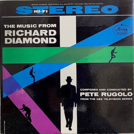 Peter Rugolo-The Music From Richard Diamond (LP, Stereo 1959)