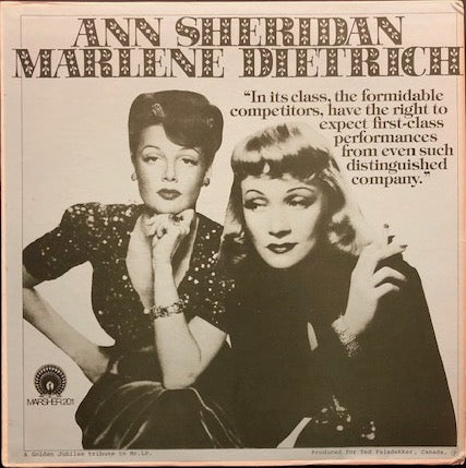 Ann Sheridan & Marlene Dietrich - Sheridan Dietrich (LP Comp)