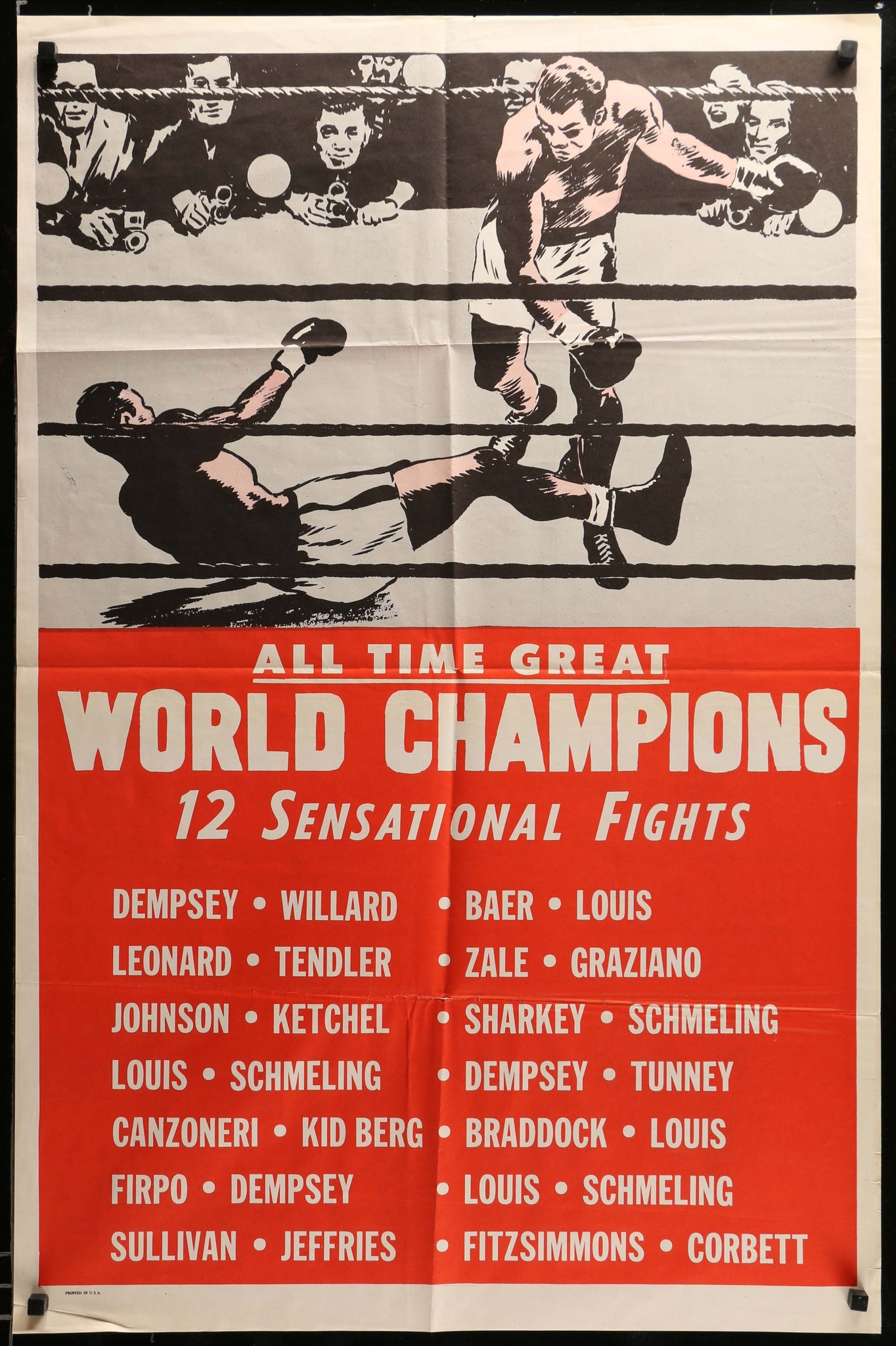 All Time Great World Champions (Ca. 1940's 1sh)