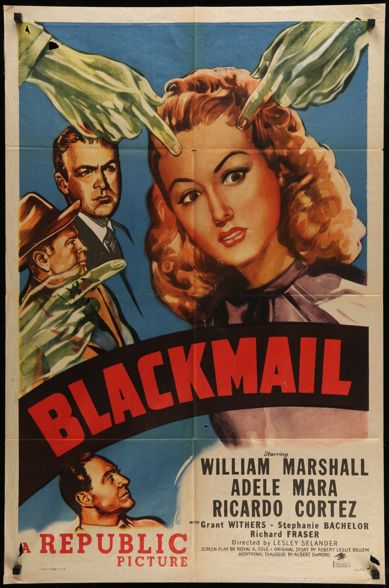 Blackmail (1947 1sh)