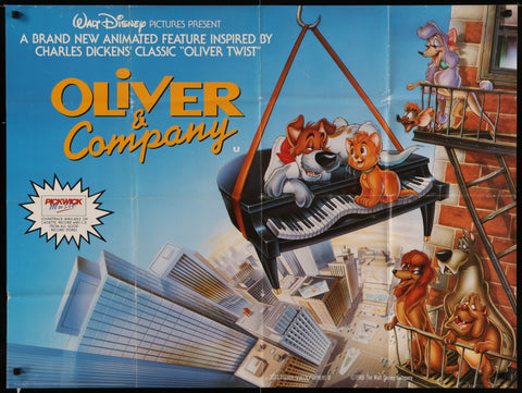 Oliver & Company (1988 British Quad)