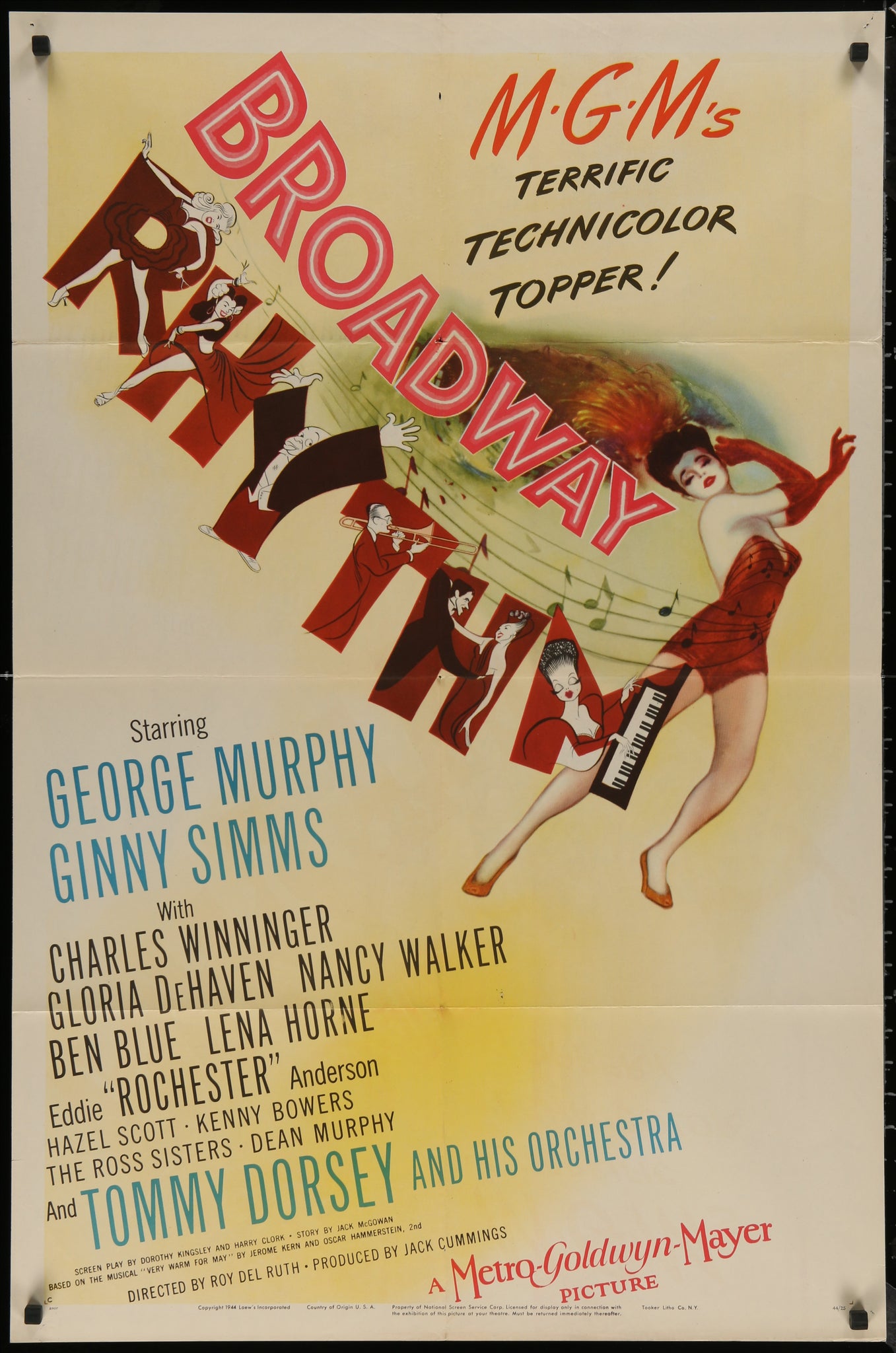 Broadway Rhythm (1944 1Sh)