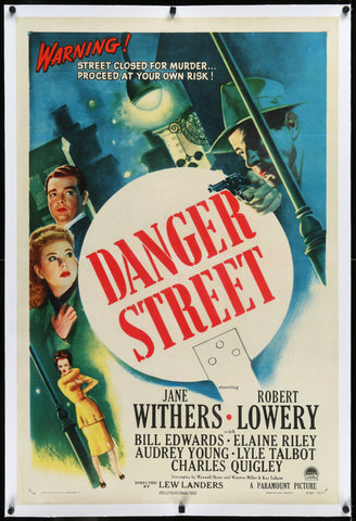 Danger Street (Linen Backed 1947 1Sh)