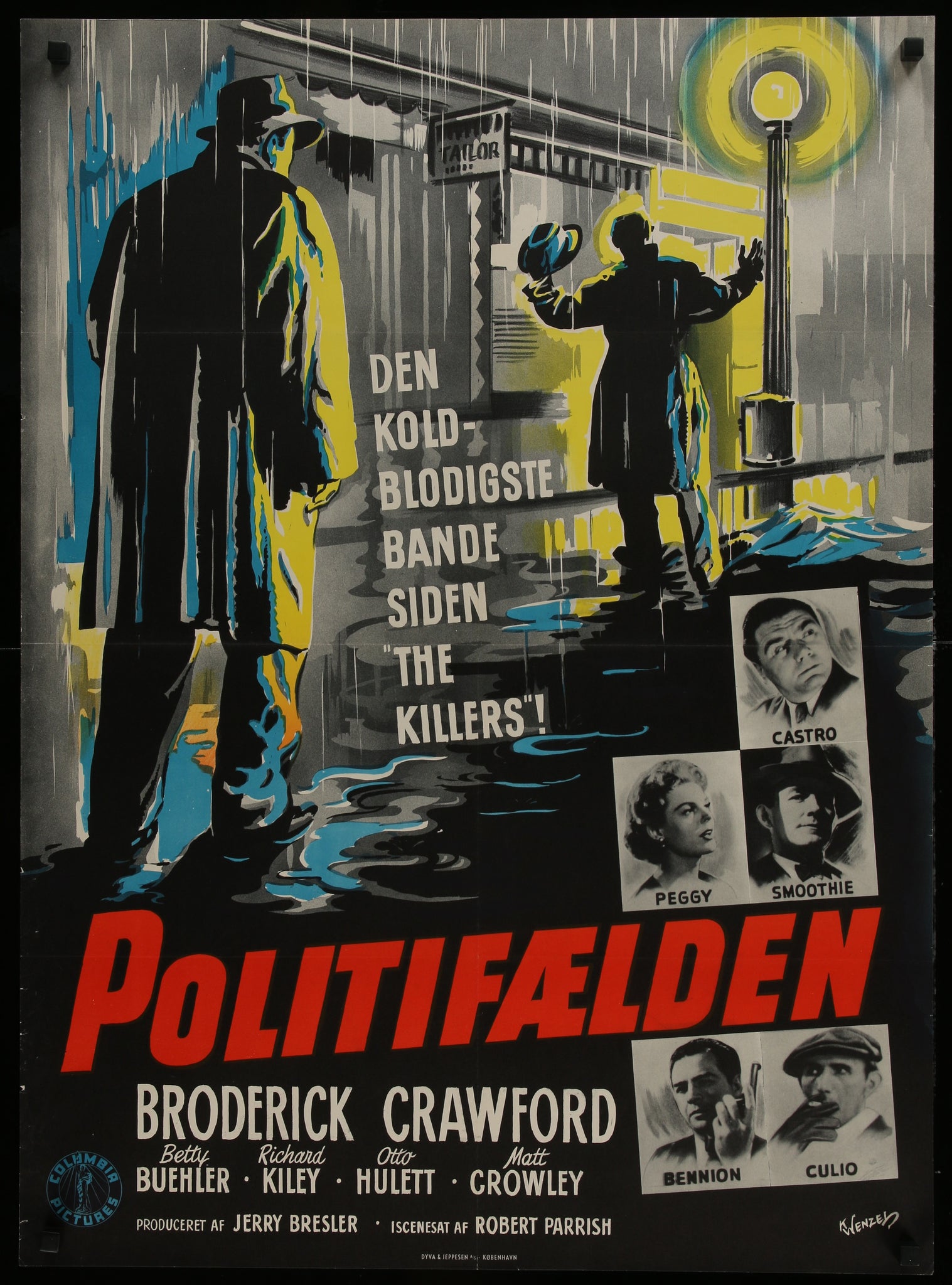 Politifaelden "The Mob" (1953 Danish)