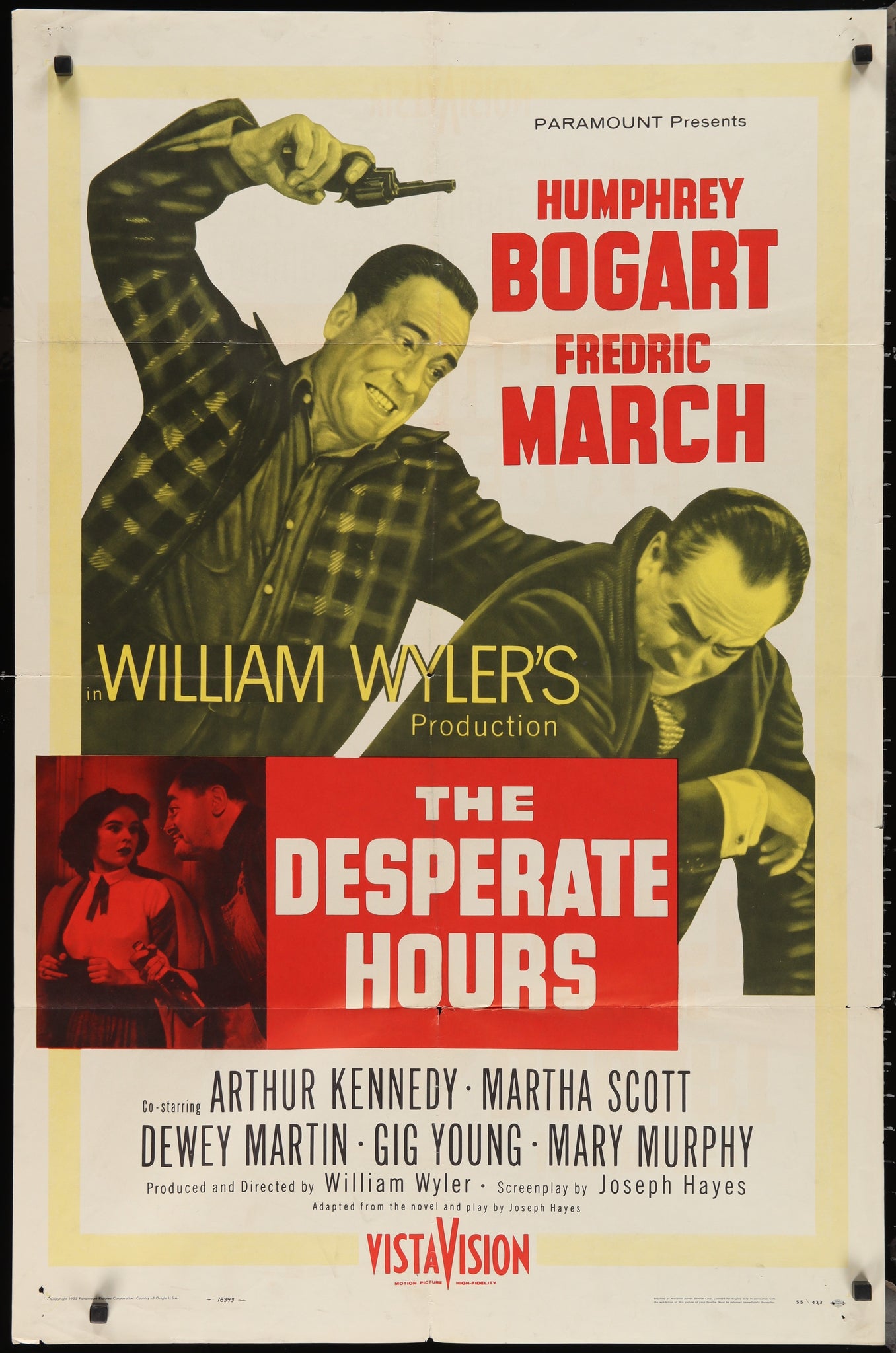 The Desperate Hours (1955 1Sh)