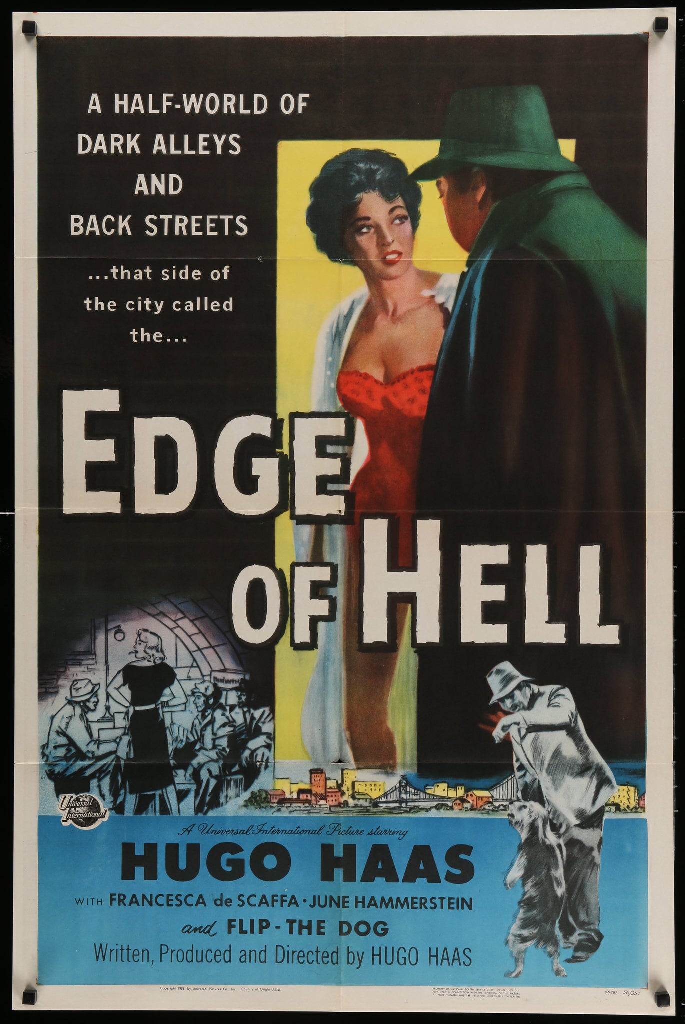 Edge of Hell (1956 1sh)
