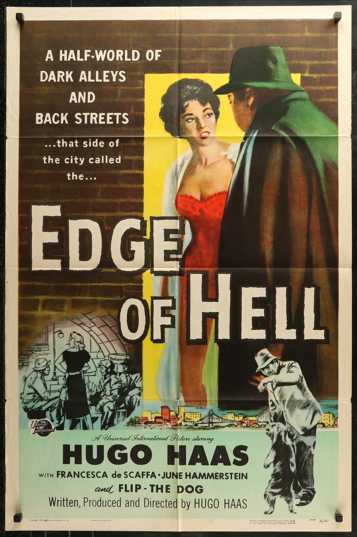 Edge of Hell (1956 1Sh)