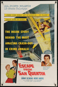 Escape From San Quentin 1957 1sh