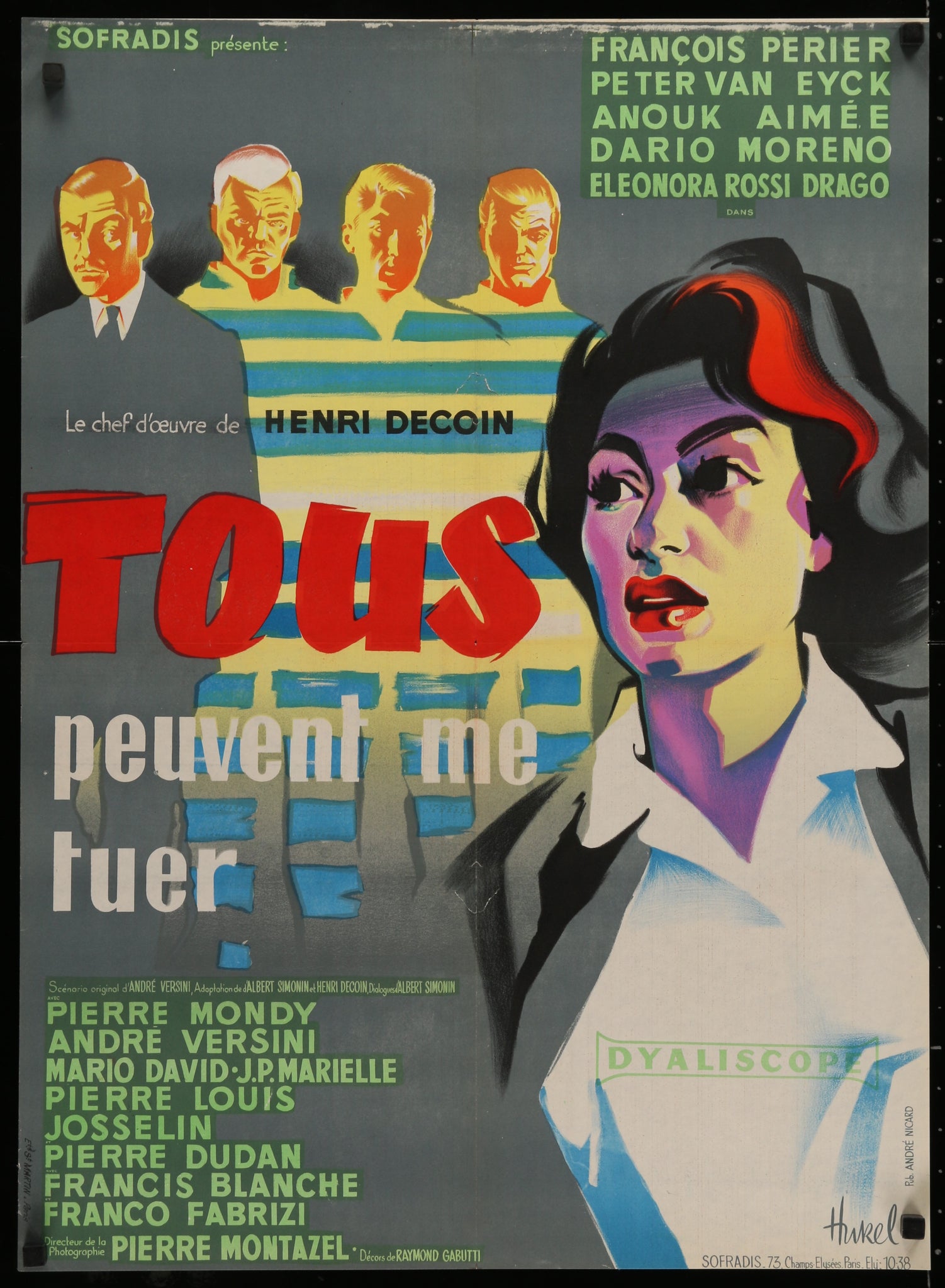 Everybody Wants To Kill Me "Tous Peuvent me Tuer" (French 1957)