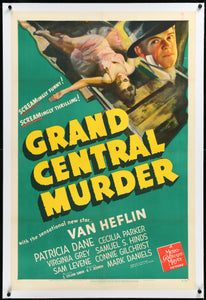 Grand Central Murder (1942 Linen Backed 1Sh)