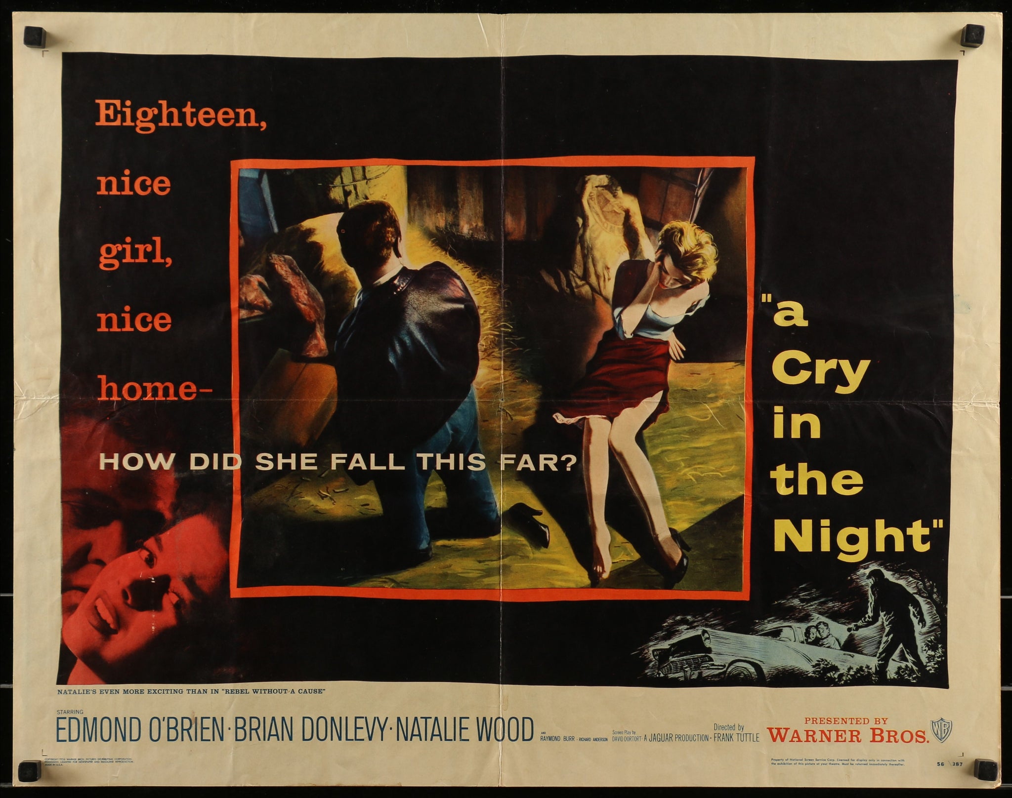 a Cry in the Night (1956 1/2sh)