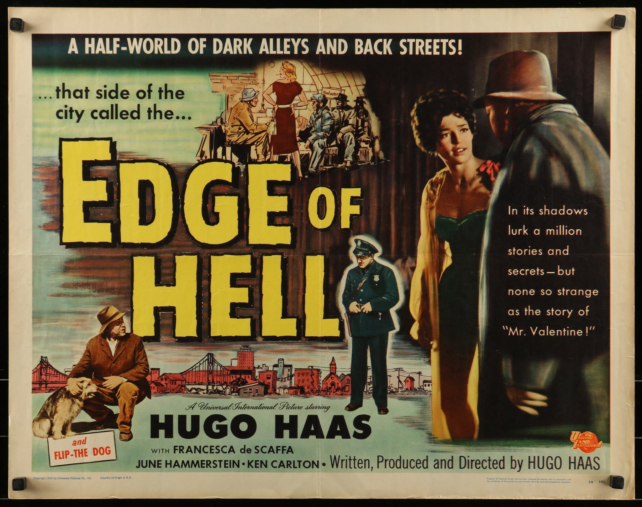 Edge of Hell (1956 1/2sh)