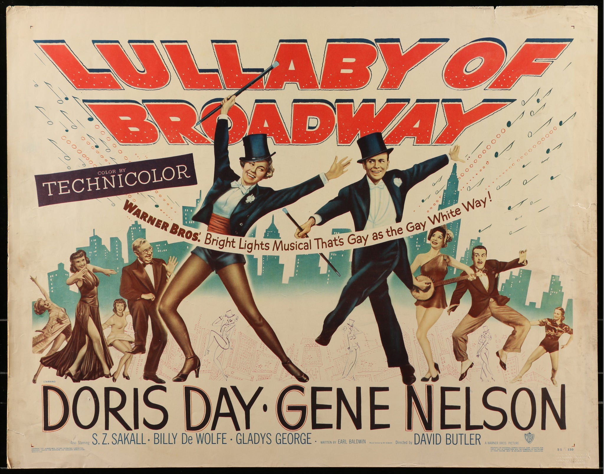 Lullaby Of Broadway (1951 1/2sh)