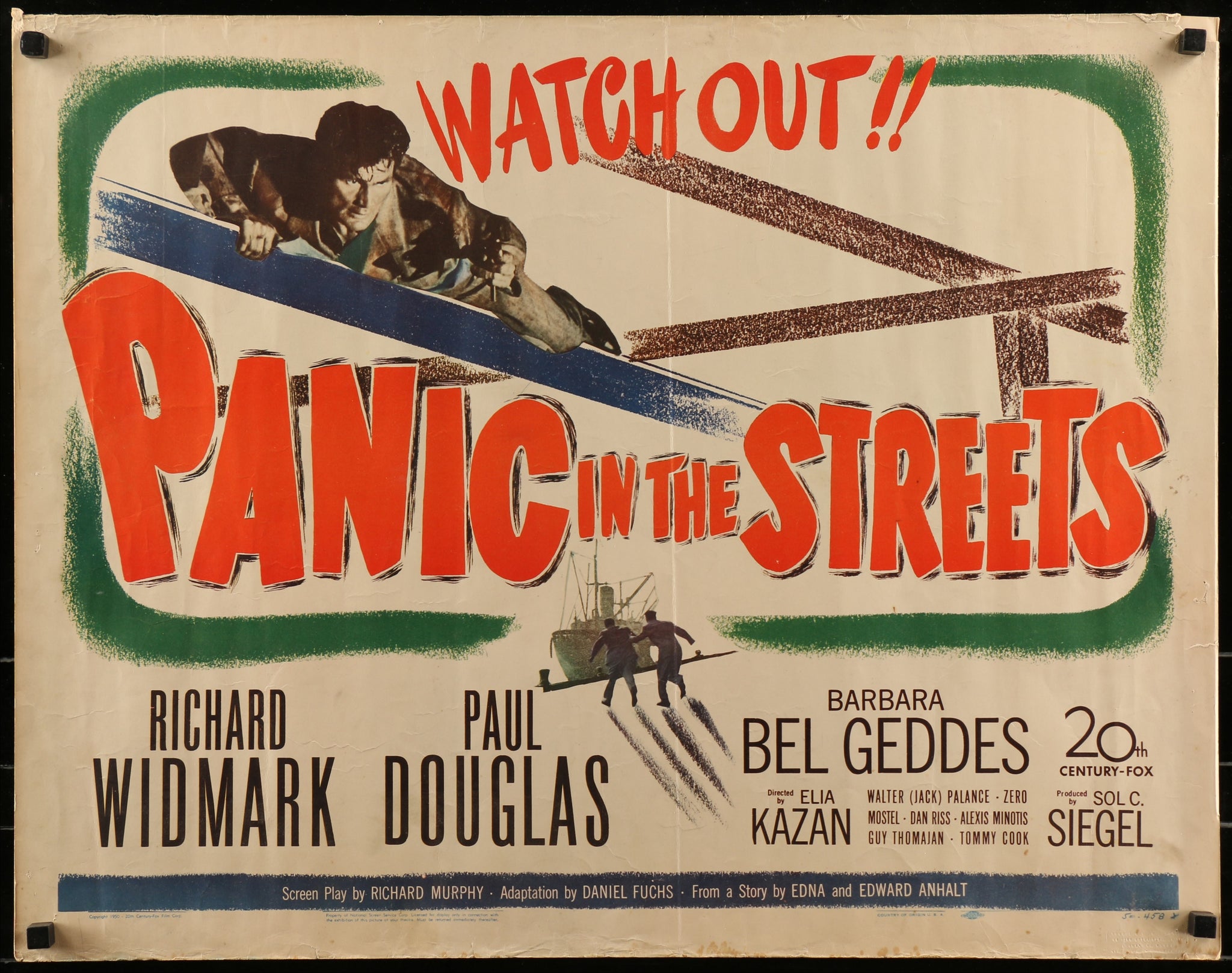 Panic In The Streets (1950 1/2 sh)