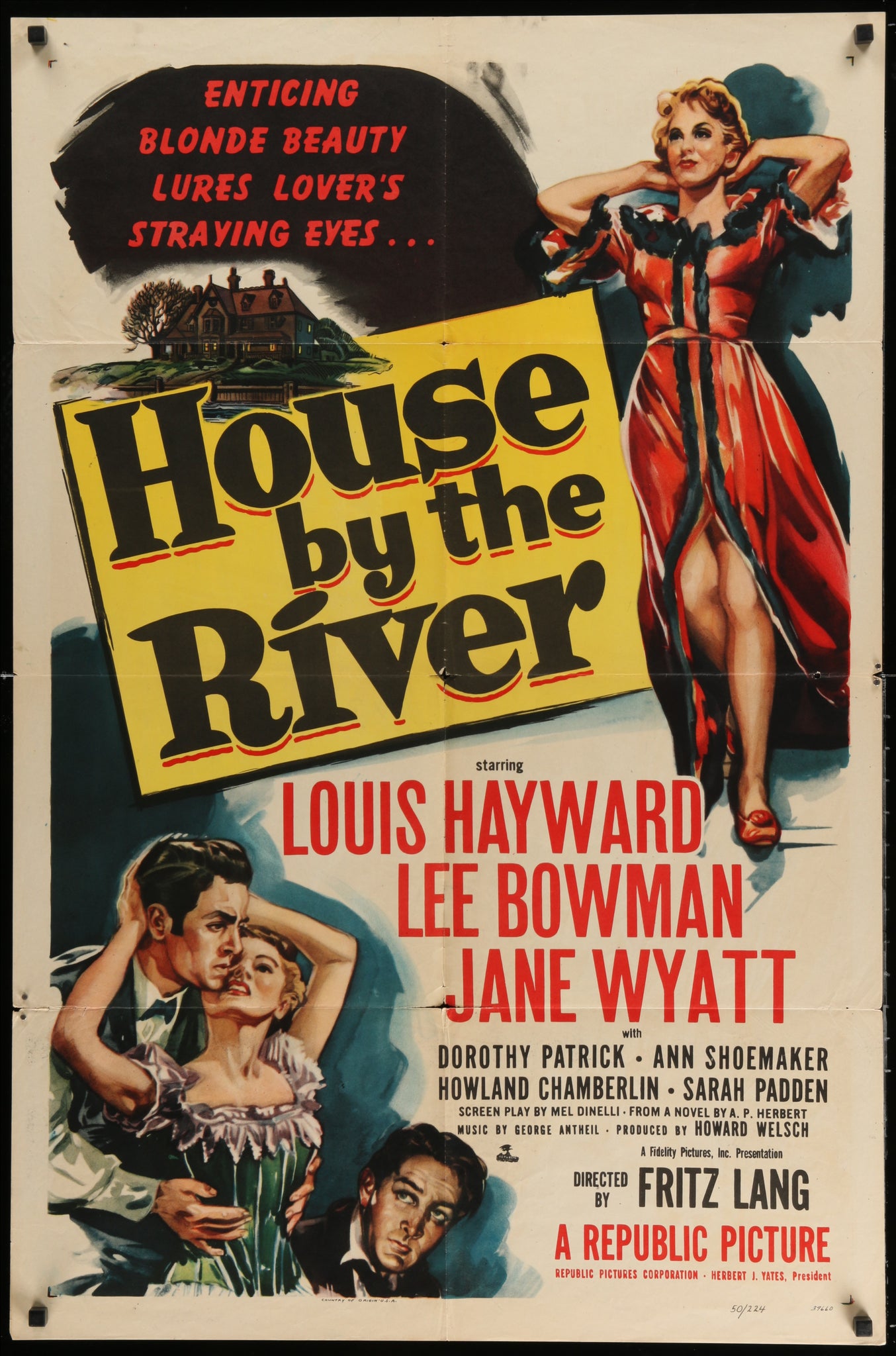 House By The River 1950 1sh