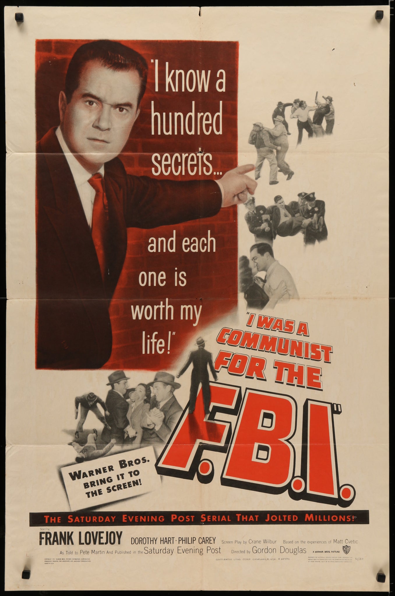 I Was a Communist For The F.B.I. (1951 1Sh)