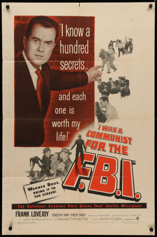 I Was a Communist For The F.B.I. (1951 1Sh)